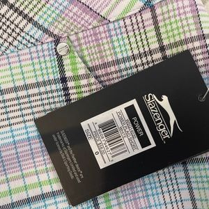 Slazenger plaid shorts
